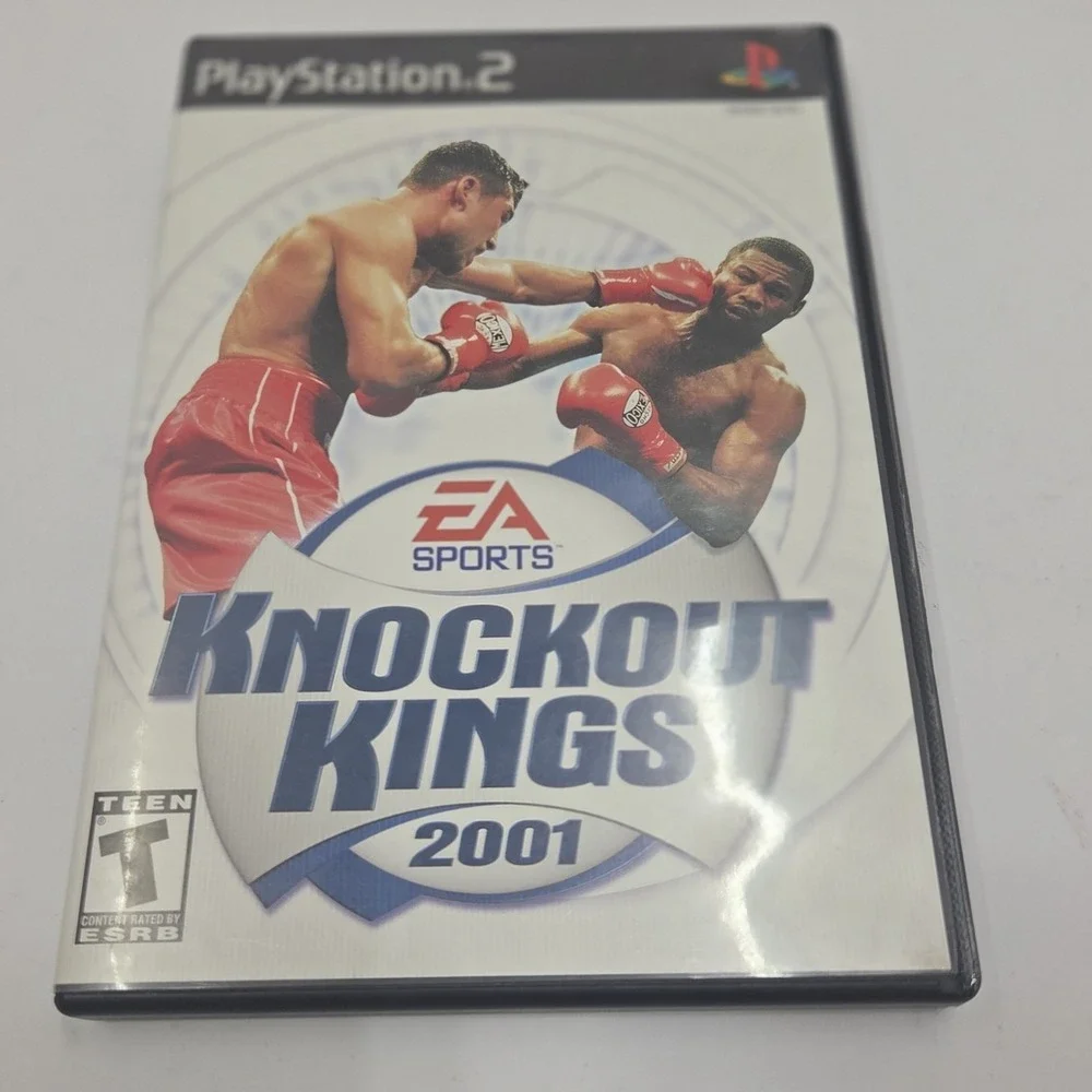 Knockout Kings 2001 PS2 PlayStation 2 Game EA Sports Complete CIB Manual